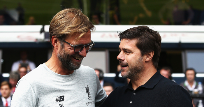 during the Premier League match between Tottenham Hotspur and Liverpool at White Hart Lane on August 27, 2016 in London, England.