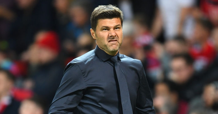 during the Premier League match between Manchester United and Tottenham Hotspur at Old Trafford on August 27, 2018 in Manchester, United Kingdom.