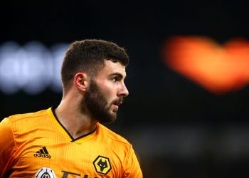 WOLVERHAMPTON, ENGLAND - DECEMBER 12: Patrick Cutrone of Wolverhampton Wanderers  during the UEFA Europa League group K match between Wolverhampton Wanderers and Besiktas at Molineux on December 12, 2019 in Wolverhampton, United Kingdom. (Photo by Chloe Knott - Danehouse/Getty Images)