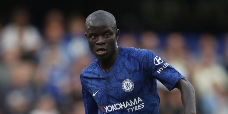Chelsea's N'Golo Kante during their Premier League match against Leicester City at Stamford Bridge, London. Picture date: 18th August 2019. Picture credit should read: Simon Bellis/Sportimage via PA Images