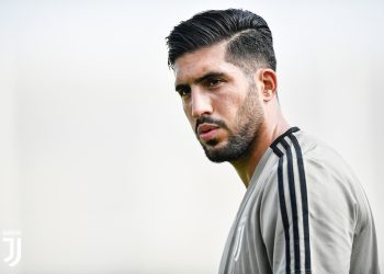 TURIN, ITALY - JULY 13:  Emre Can during a Juventus training session at Juventus Training Center on July 13, 2018 in Turin, Italy.  (Photo by Daniele Badolato - Juventus FC/Juventus FC via Getty Images)