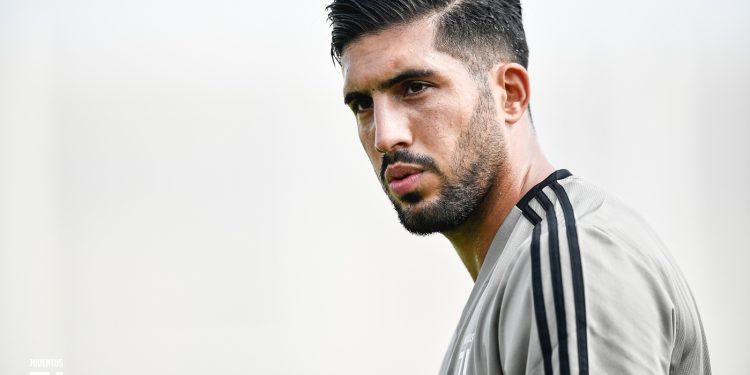 TURIN, ITALY - JULY 13:  Emre Can during a Juventus training session at Juventus Training Center on July 13, 2018 in Turin, Italy.  (Photo by Daniele Badolato - Juventus FC/Juventus FC via Getty Images)