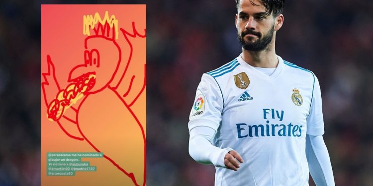 BILBAO, SPAIN - DECEMBER 02:  Isco Alarcon of Real Madrid CF looks on during the La Liga match between Athletic Club and Real Madrid at Estadio de San Mames on December 2, 2017 in Bilbao, Spain.  (Photo by Juan Manuel Serrano Arce/Getty Images)