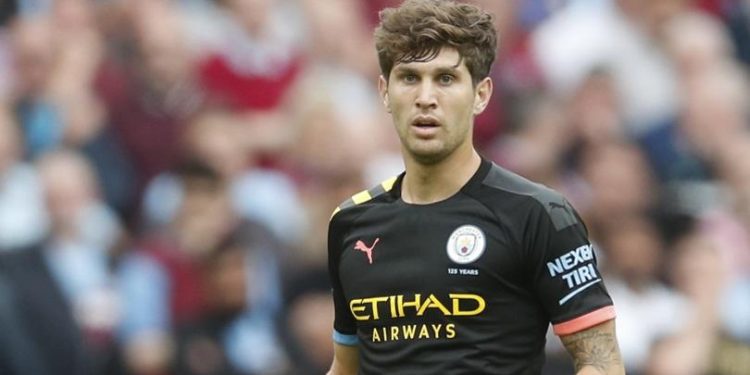 John Stones of Manchester City during the Premier League match at the London Stadium, London. Picture date: 10th August 2019. Picture credit should read: Darren Staples/Sportimage  via PA Images