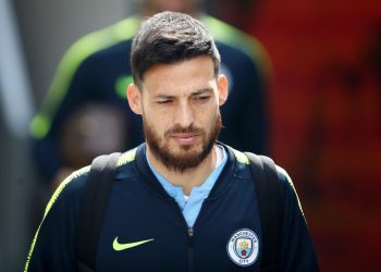 LONDON, ENGLAND - APRIL 14:  David Silva of Manchester City arrives prior to the Premier League match between Crystal Palace and Manchester City at Selhurst Park on April 14, 2019 in London, United Kingdom. (Photo by Julian Finney/Getty Images)
