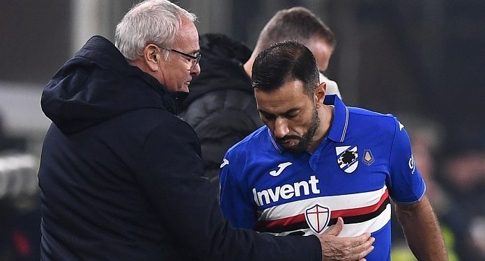 Mg Genova 14/12/2019 - campionato di calcio serie A / Genoa-Sampdoria / foto Matteo Gribaudi/Image Sport
nella foto: Claudio Ranieri-Fabio Quagliarella