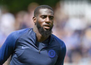 Tiemoue Bakayoko of Chelsea during the Pre-Season Friendly match between St. Patrick's Athletic and Chelsea FC at Richmond Park in Dublin, Ireland on July 13, 2019 (Photo by Andrew Surma / Sipa USA).