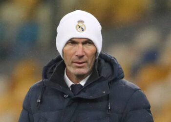 December 1, 2020, Kharkov, Ukraine: Zidane of Real Madrid during the UEFA Champions League Group B stage match between Shakhtar Donetsk and Real Madrid at Metalist Stadium in Kharkov, Ukraine Kharkov Ukraine - ZUMAd159 20201201_zia_d159_019 Copyright: xIndirax