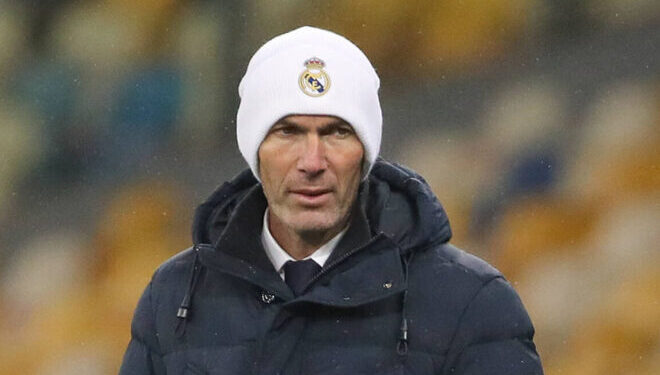December 1, 2020, Kharkov, Ukraine: Zidane of Real Madrid during the UEFA Champions League Group B stage match between Shakhtar Donetsk and Real Madrid at Metalist Stadium in Kharkov, Ukraine Kharkov Ukraine - ZUMAd159 20201201_zia_d159_019 Copyright: xIndirax