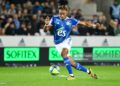 Mohamed SIMAKAN of Strasbourg during the Ligue 1 match between RC Strasbourg and Amiens SC at Stade de la Meinau on February 22, 2020 in Strasbourg, France. (Photo by Sebastien Bozon/Icon Sport via Getty Images)