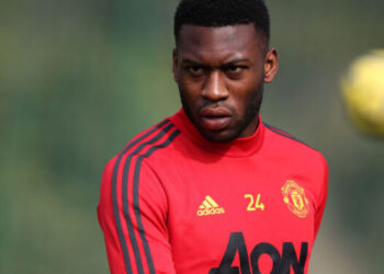 MALAGA, SPAIN - FEBRUARY 13: (EXCLUSIVE COVERAGE) Timothy Fosu-Mensah of Manchester United in action during a first team training session on February 13, 2020 in Malaga, Spain. (Photo by Matthew Peters/Manchester United via Getty Images)