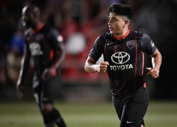 Reno 1868 FC plays San Antonio FC during a USL Championship soccer match, Saturday, June 8, 2019, at Toyota Field in San Antonio, Texas. San Antonio won 3-2. (Darren Abate/USL)