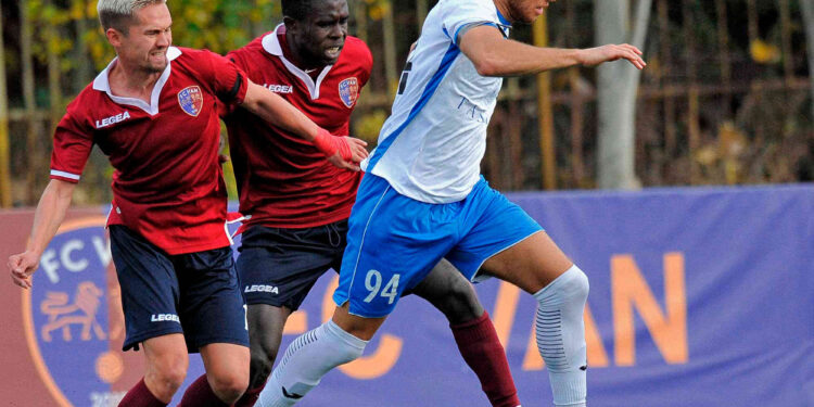 HH futboli XXVIII arajnutyun "Van" Charentsavan (Burgundi) vs "Ararat-Armenia" Yerevan 0-1 10-25-2020