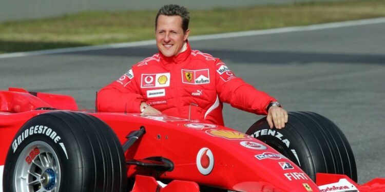24.01.2006 Mugello, Italy, 
Michael Schumacher (GER), Scuderia Ferrari - Scuderia Ferrari 248 F1 Launch - www.xpb.cc, EMail: info@xpb.cc - copy of publication required for printed pictures. Every used picture is fee-liable. © Copyright: xpb.cc
