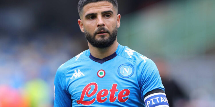 Lorenzo Insigne of SSC Napoli reacts during the Serie A football match between SSC Napoli and FC Crotone at Diego Armando Maradona stadium in Napoli Italy, April 03, 2021. Photo Cesare Purini / Insidefoto CesarexPurini