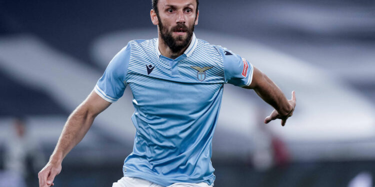SS Lazio v Parma Calcio 1913 - Serie A Vedat Muriqi of SS Lazio during the Serie A match between SS Lazio and Parma Calcio 1913 at Stadio Olimpico, Rome, Italy on 12 May 2021. Roma Roma Italy maffia-sslaziov210512_np8h0 PUBLICATIONxNOTxINxFRA Copyright: xGiuseppexMaffiax