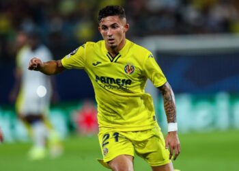 14-09-2021 Yeremi Pino of Villarreal in action during the UEFA Champions League, Group F, football match played between Villarreal CF and Atalanta BC at the Ceramica Stadium on September 14, 2021, in Villarreal, Spain.
DEPORTES
Ivan Terron / AFP7 / Europa Press