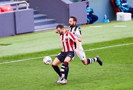 Mandatory Credit: Photo by Inigo Larreina/Shutterstock (10963932ad)
Mikel Balenciaga of Athletic Club during the Spanish league, La Liga Santander, football match played between Athletic Club de Bilbao and Levante UD at San Mames stadium on October 18, 2020 in Bilbao, Spain.
Soccer: La Liga - Athletic Club v Levante UD, Bilbao, Vizcaya, Spain - 18 Oct 2020