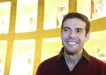 ESCLUSIVA MILAN 
Foto LaPresse - Spada
23 Novembre  2017 - Milano  (Italia)  
Sport Calcio
Casa Milan 
Ricardo Kakà in visita a Casa Milan e al Museo
Nella foto: Ricardo Kaka

EXCLUSIVE  MILAN 
Photo LaPresse - Spada
November 23 , 2017 Milan  (Italy )  
Sport Soccer
Casa Milan 
Ricardo Kaka visited the Red&Black headquarter
In the pic: Ricardo Kaka