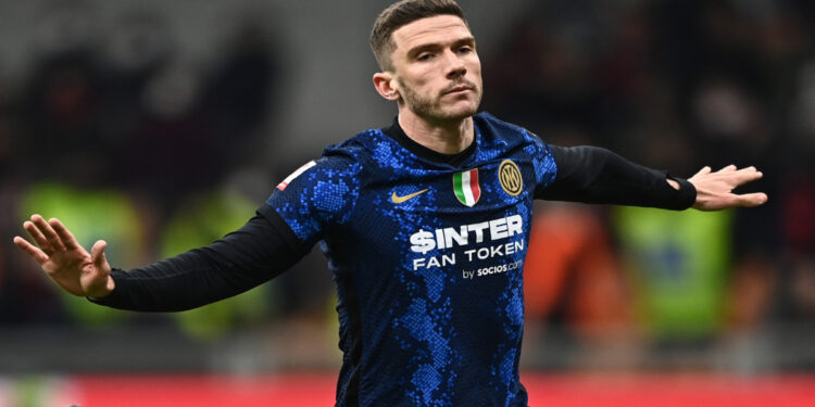 Mg Milano 01/03/2022 - Coppa Italia / Milan-Inter / foto Matteo Gribaudi/Image Sport
nella foto: Robin Gosens