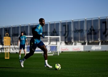TURIN, ITALY - JANUARY 10: Paul Pogba of Juventus during a training session at JTC on January 10, 2023 in Turin, Italy. (Photo by Daniele Badolato - Juventus FC/Juventus FC via Getty Images)