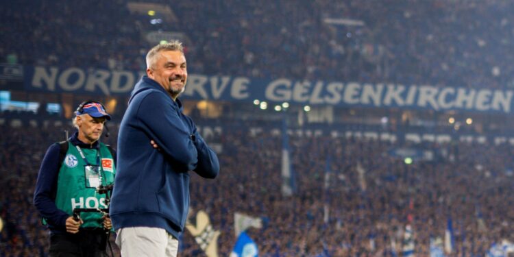 Trainer Thomas Reis Bochum FC Schalke 04 - VfL Bochum 10.09.2022, Fussball Saison 2022/23 Foto: Moritz Müller *** Coach Thomas Reis Bochum FC Schalke 04 VfL Bochum 10 09 2022, football season 2022 23 Photo Moritz Müller