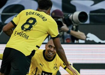 Samstag 07.10.2023, 1. Bundesliga Saison 23/24 - 07. Spieltag in Dortmund,    
Borussia Dortmund - 1. FC Union Berlin


Copyright:
Borussia Dortmund GmbH & Co. KGaA
Rheinlanddamm 207-209
44137 Dortmund

(NO IPTC-stripping allowed)
EDITORIAL USE ONLY