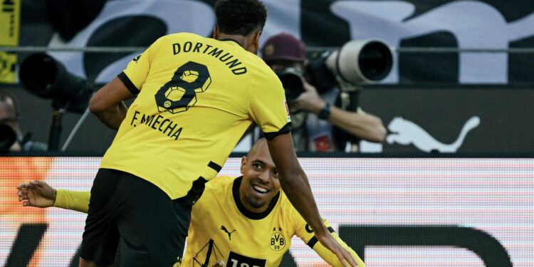 Samstag 07.10.2023, 1. Bundesliga Saison 23/24 - 07. Spieltag in Dortmund,
Borussia Dortmund - 1. FC Union Berlin
Copyright:
Borussia Dortmund GmbH & Co. KGaA
Rheinlanddamm 207-209
44137 Dortmund
(NO IPTC-stripping allowed)
EDITORIAL USE ONLY