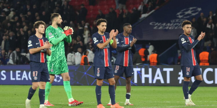 mercredi 5 mars 2025 (21 heures) au Parc des Princes : le PSG dispute son 8e de finale aller de Ligue des champions face à Liverpool. LP/O.LEJEUNE