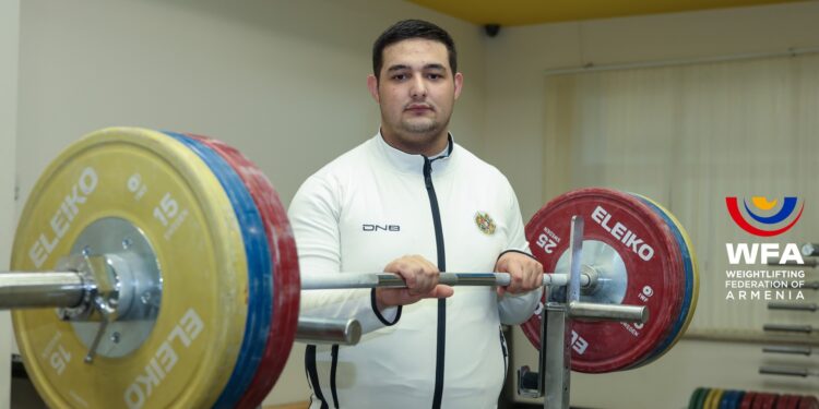 Ծանրամարտի երիտասարդների եւ Մ-23 ԵԱ. Վարդգես Մարգարյանի արդյունքը