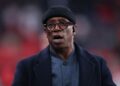 LONDON, ENGLAND - MARCH 27: Pundit and former footballer Ian Wright during the international friendly match between England and Uruguay at Wembley Stadium on March 27, 2026 in London, England. (Photo by James Gill - Danehouse/Getty Images)