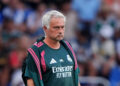 A CORUNA, SPAIN - AUGUST 12: Jose Mourinho, Head Coach of Real Madrid during the Trofeo Teresa Herrera match between RC Deportivo A Coruna and Real Madrid  at Riazor Stadium on August 12, 2026 in A Coruna, Spain. (Photo by Jose Manuel Alvarez Rey/Getty Images)