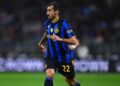 PERTH, AUSTRALIA - AUGUST 05:   Henrikh Mkhitaryan of FC Internazionale in action during the pre-season match between AC Milan and FC Internazionale at Optus Stadium on August 05, 2026 in Perth, Australia. (Photo by Mattia Pistoia - Inter/Inter via Getty Images)
