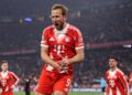 MUNICH, GERMANY - JANUARY 21: Harry Kane of FC Bayern Munich celebrates scoring his team's first goal during the UEFA Champions League 2025/26 League Phase MD7 match between FC Bayern München and R. Union Saint-Gilloise at Football Arena Munich on January 21, 2026 in Munich, Germany. (Photo by Adam Pretty/Getty Images)